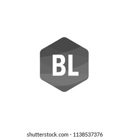 Initial Letter BL Logo Template Design