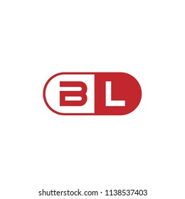 Initial Letter BL Logo Template Design