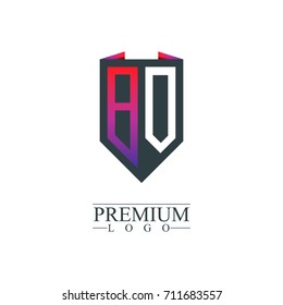 Initial Letter BO Company Design Logo Template