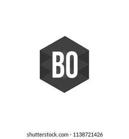 Initial Letter BO Logo Template Design