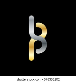 Initial Letter BP Linked Design Logo