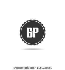 Initial Letter BP Logo Template Design