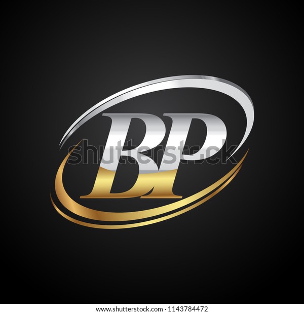 Initial Letter Bp Logotype Company Name Stock Vector (Royalty Free