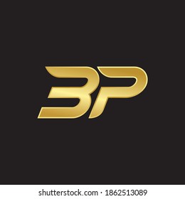 Initial letter bp modern Logo designs
