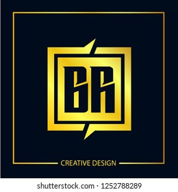 Initial Letter BR Logo Template Design