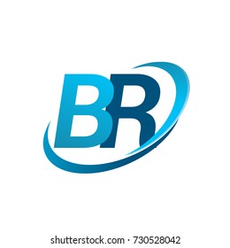 Initial Letter Br Logotype Company Name Stock Vector (Royalty Free ...