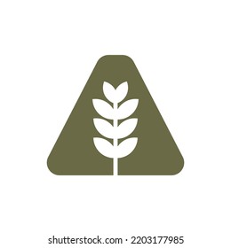 Initial Letter A Brewing Logo With Beer Icon Vector Template