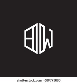 Bw Initials Images, Stock Photos & Vectors | Shutterstock