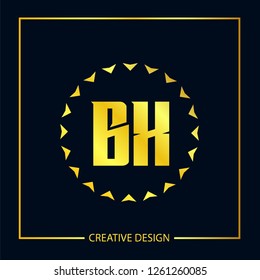 Initial Letter BX Logo Template Design