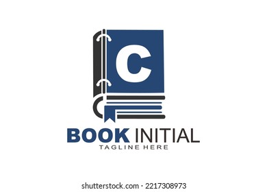Anfangsbuchstabe C-Buchlogo