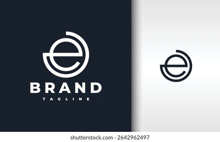 initial letter C circle logo