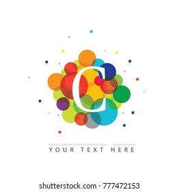 Initial Letter C Colorful Logo