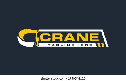 initial letter C crane logo