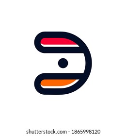 initial letter C and d logo