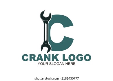 initial Letter C grank logo