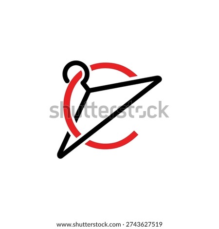 Initial Letter C and Hanger Logo Design