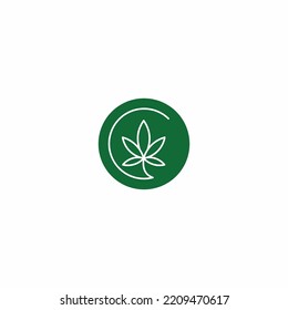 Letra inicial C naturaleza foliar vegetal fresco orgánico moderno