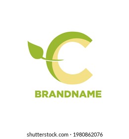 Initial letter "C" logo design