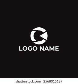 Initial letter C logo design concept