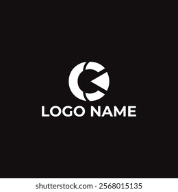 Initial letter C logo design concept