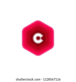 Initial Letter C Logo Icon Design Template Element