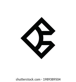 Anfangsbuchstaben C Logo oder Symbol Monogramm. EPS10