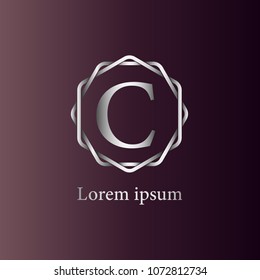 Initial Letter C Logo Template
