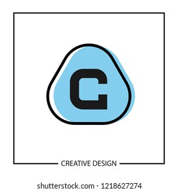 Initial Letter C Logo Template Design Vector Illustration