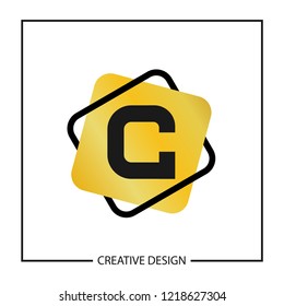 Initial Letter C Logo Template Design Vector Illustration