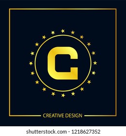 Initial Letter C Logo Template Design Vector Illustration
