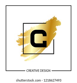 Initial Letter C Logo Template Design Vector Illustration