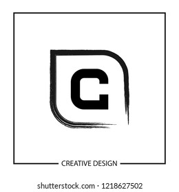 Initial Letter C Logo Template Design Vector Illustration