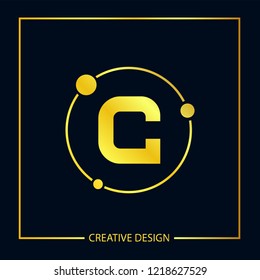 Initial Letter C Logo Template Design Vector Illustration