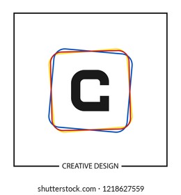 Initial Letter C Logo Template Design Vector Illustration