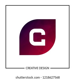 Initial Letter C Logo Template Design Vector Illustration