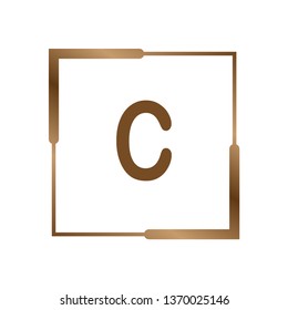 Initial Letter C Logo Template Vector Design
