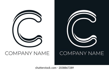 Initial Letter C Logo Vector Design Stock Vector (Royalty Free ...