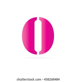 Initial Letter C O Design Template Elements Logo Pink