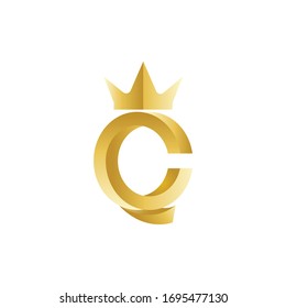 INITIAL LETTER C VECTOR ILLUSTRATION DESIGN FOR BUSSINES