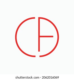 initial letter CA logo design