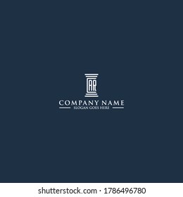 Initial Letter C.A.R Logo Design Template