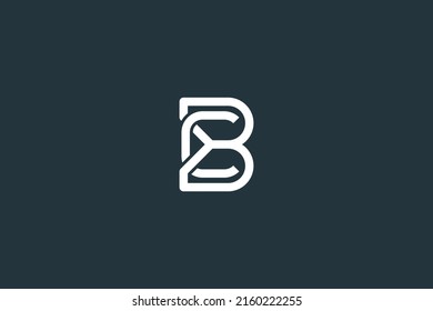 Initial Letter CB Logo Design Vector Template