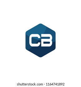 Initial Letter CB Logo Template Design