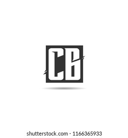 Initial Letter CB Logo Template Design