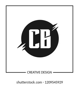 Initial Letter CB Logo Template Design
