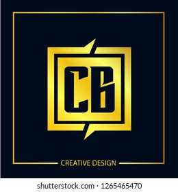 Initial Letter CB Logo Template Design