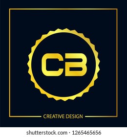 Initial Letter CB Logo Template Design