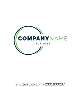 Initial Letter CC Icon Logo Design Template