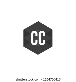 Initial Letter CC Logo Template Design