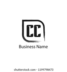 Initial Letter CC Logo Template Design